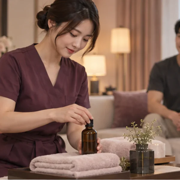 웰니스 미나릴렉스 테라피 안내 이미지